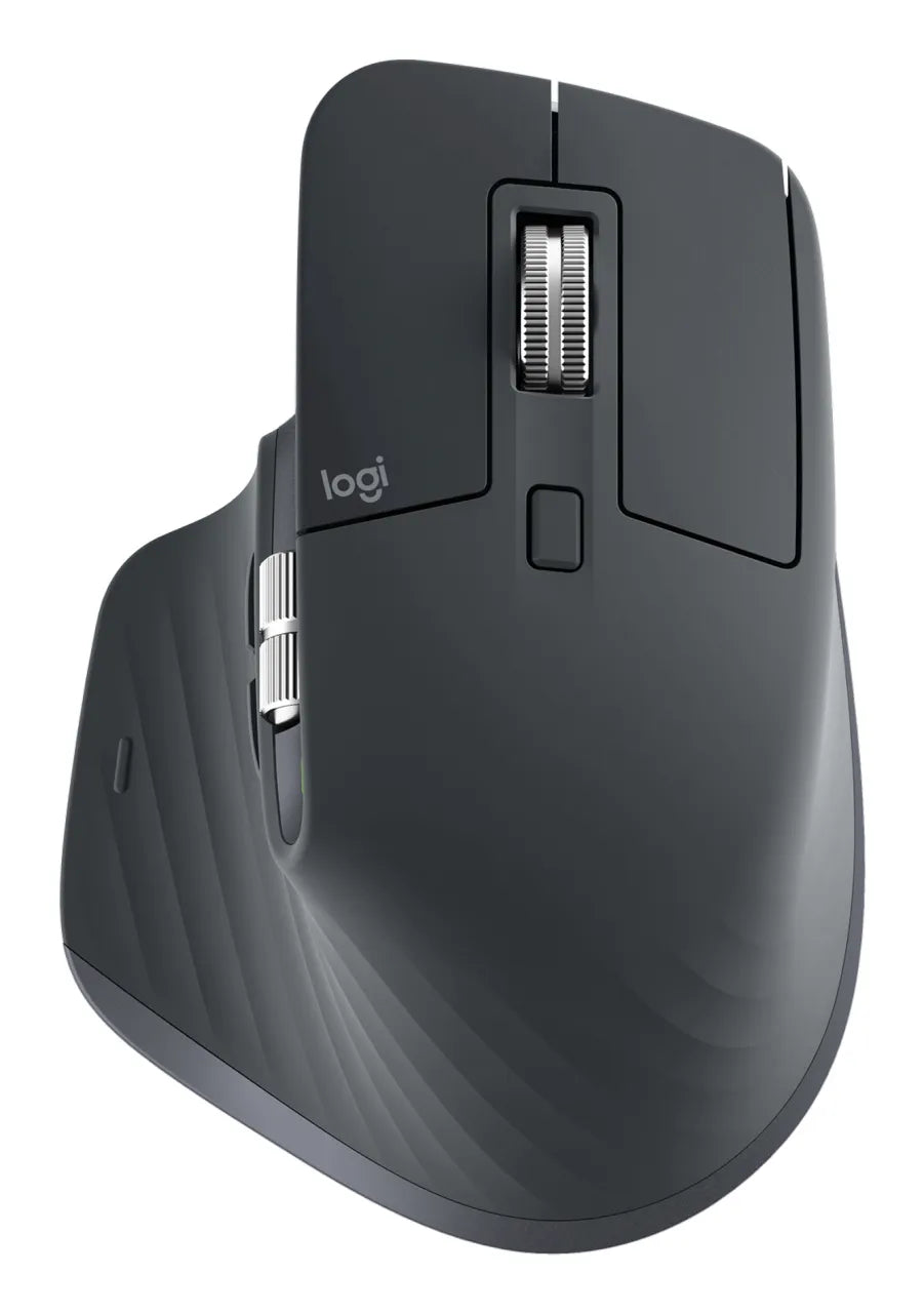 Logitech MX Master 3S Wireless Mouse RF Wireless + Bluetooth, 8000 DPI, Graphite