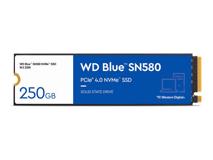 WD Blue SN580 NVMe SSD 250GB M.2