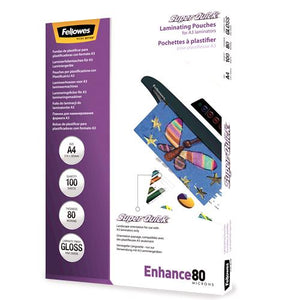 LAMINATING POUCH A4/100PCS 5440001 FELLOWES