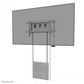 NEOMOUNTS FLOOR-TO-WALL MOUNT 65-105" - MOTORISED - WHITE