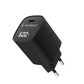 Gembird TA-UC-1C-PD60LCD-01-BK | 60W USB Type-C fast charger, LCD