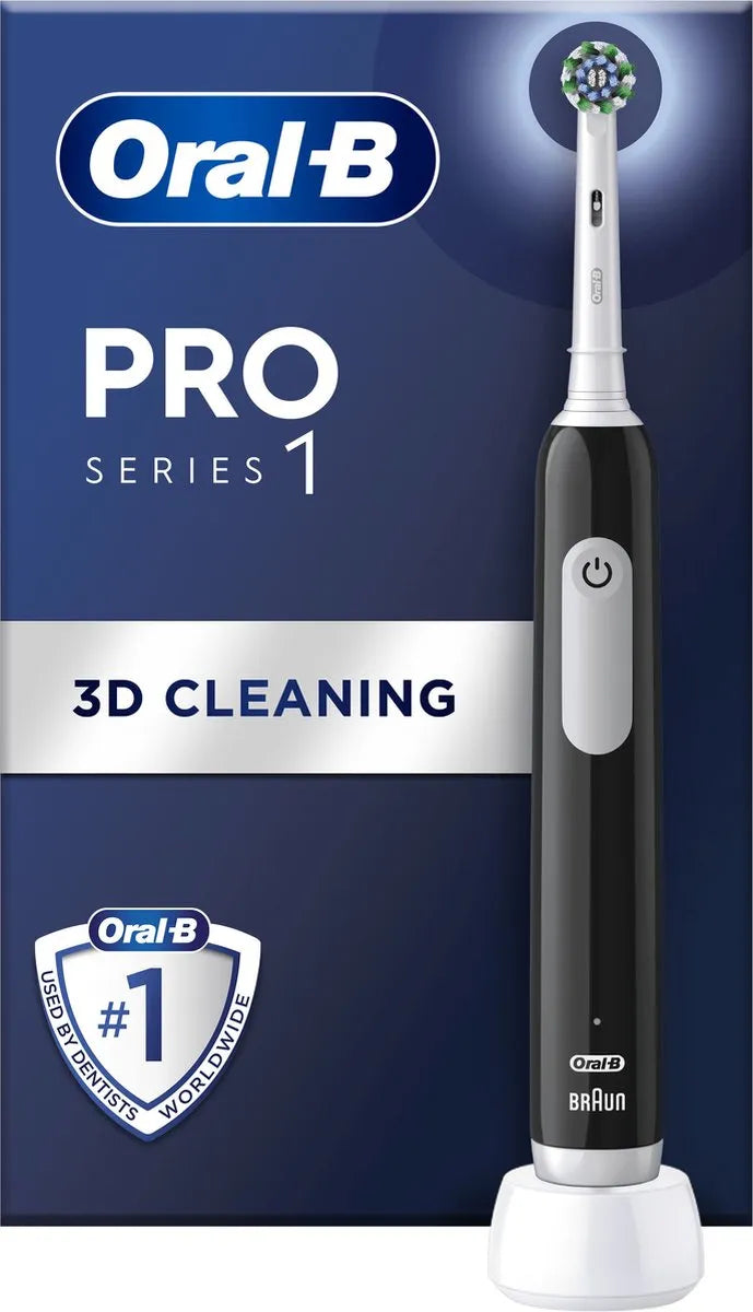 Oral-B Pro Series 1 | Electric Toothbrush | Rechargeable | For adults | Number of brush heads included 1 | Number of teeth brushing modes 3 | Black