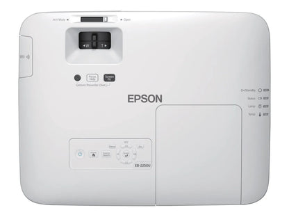 Epson | EB-2250U | WUXGA (1920x1200) | 5000 ANSI lumens | 15.000:1 | White | Lamp warranty 12 month(s) | FHD | 3LCD