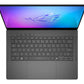 Notebook|ASUS|ROG Zephyrus|CPU AMD RyzenT 9|270|4 GHz|14 "|2880 x 1800 pixels|RAM 16 GB|LPDDR5x-SDRAM|SSD 1000 GB|Discrete graphics NVIDIA GeForce RTX 5060|8 GB|On-board graphics Yes|OS installed Windows 11 Home|Colour Grey|Weight 1.5 kg|7500 MHz|90N...