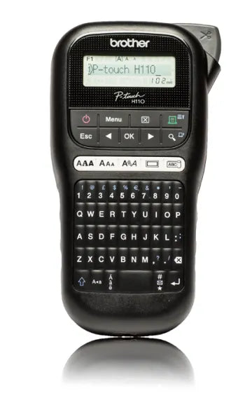 BROTHER PT-H110 LABEL THERMO PRINTER PORTABLE (BLACK)