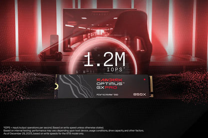 SSD|SANDISK|1200xTBW rating|MTBF 1750000 h|Read speed 7300 MB/s|Write speed 6600 MB/s|NVMe Yes|PCI Express 4.0|M.2|2000 GB|SDSP81200TAN-000E0