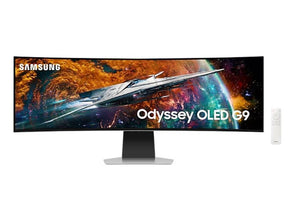 Monitor|SAMSUNG|Odyssey G9 G95SC|49"|Gaming/Smart/Curved|Panel OLED|5120x1440|32:9|240Hz|0.03 ms|Speakers|Height adjustable|Tilt|Colour Silver|LS49CG950SUXDU