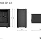 Case|BE QUIET|PURE BASE 501 LX|MidiTower|Case product features Transparent panel|Not included|ATX|MicroATX|MiniITX|Colour Black|BGW78
