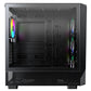 Case|MONTECH|X5|MidiTower|Case product features Transparent panel|Not included|Colour Black|X5(B)
