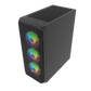 Fury PC Case | SHOBO SH4F RGB | Black | Midi-Tower