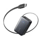 Anker Nano Power Bank 45W with Built-In Retractable USB-C Cable | A1638H11 | 10000 mAh | Black