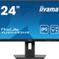 LCD Monitor|IIYAMA|23.8"|Business|Panel IPS|1920x1080|16:9|100Hz|Matte|0.5 ms|Speakers|Swivel|Pivot|Height adjustable|Tilt|Colour Black|XUB2493HS-B6