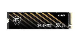 SSD|MSI|SPATIUM M461| 500 GB|M.2|PCI Express 4.0|NVMe Yes|Write speed 1700 MB/s|Read speed 4700 MB/s|MTBF 1500000 h|110xTBW rating|Box|S78-440K260-P83