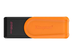 Kingston USB Flash Drive | DataTraveler Exodia S | 256 GB | USB 3.2 Gen 1 | Black/Orange