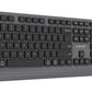 KEYBOARD +MOUSE WRL ENG/BK KBS-WPS-02 GEMBIRD