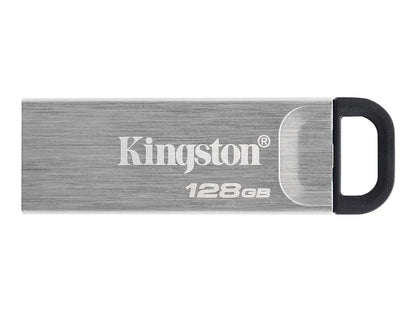 Kingston | USB Flash Drive | DataTraveler Kyson | 128 GB | USB Type-A | Black/Grey