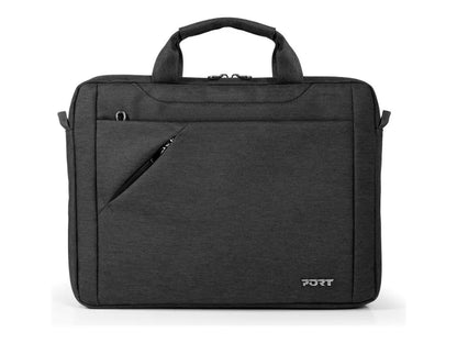 PORT DESIGNS | S13 Sydney ECO Case | Fits up to size 13/14 " | Top Loading | Shoulder strap | Black