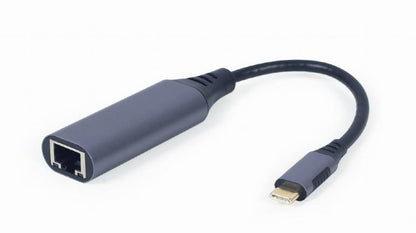 I/O ADAPTER USB-C TO LAN/GREY A-USB3C-LAN-01 GEMBIRD