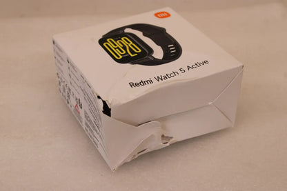 SALE OUT. Xiaomi Redmi Watch 5 Active, Midnight Black | SALE OUT. Redmi Watch 5 Active | Smart watch | LCD | 2.0” | Waterproof | DAMAGED PACKAGING | Midnight Black