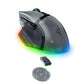 Razer Basilisk V3 Pro 35K Wireless Gaming Mouse RF Wireless+Bluetooth+USB-A 35000 DPI, Phantom White