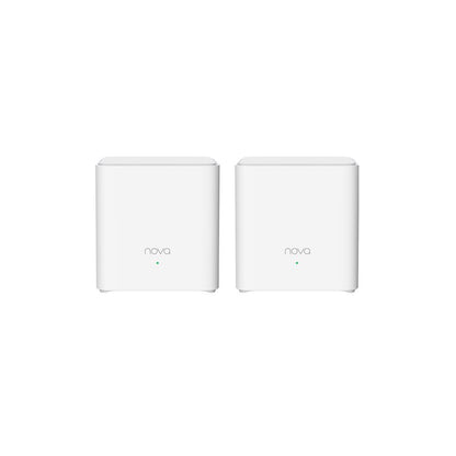 Wireless Router|TENDA|1500 Mbps|Mesh|IEEE 802.3|IEEE 802.3ab|IEEE 802.3u|IEEE 802.11a|IEEE 802.11 b/g|IEEE 802.11n|IEEE 802.11ac|IEEE 802.11ax|1x10/100/1000M|1x10/100/1000M|Number of antennas 2|EX3(2-PACK)