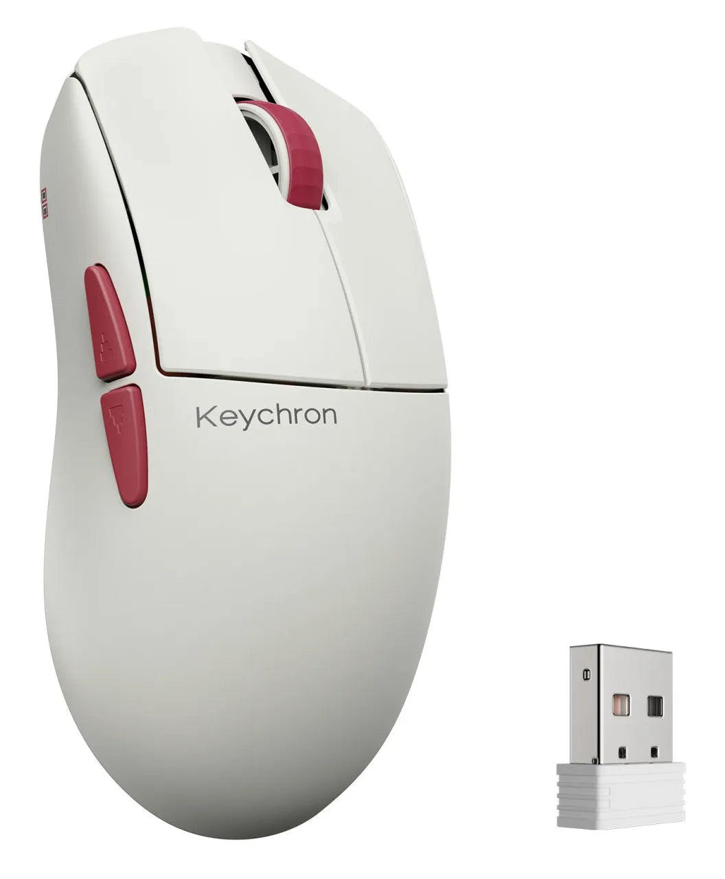 KEYCHRON G4 White Wireless Mouse