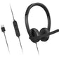 Lenovo Headset | USB-A Stereo Gen 2 | Built-in microphone | Wired | Black
