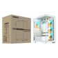 Case|GIGABYTE|MidiTower|Case product features Transparent panel|ATX|MicroATX|MiniITX|Colour White|GB-C500PIST