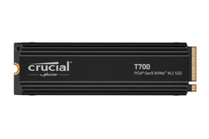 SSD|CRUCIAL|T700|1TB|M.2|PCIe Gen5|NVMe|TLC|Write speed 9500 MBytes/sec|Read speed 11700 MBytes/sec|TBW 600 TB|CT1000T700SSD5