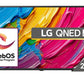 TV Set|LG|75"|4K/Smart|3840x2160|Wireless LAN|Bluetooth|webOS|Black|75QNED80A3A