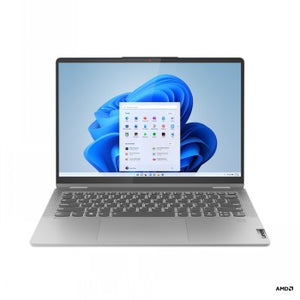 LENOVO IDEAPAD FLEX 5 RYZEN 5 5625U/14" WUXGA (1920X1200) IPS 300NITS GLOSSY, 45% NTSC, 60HZ, TÜV LOW BLUE LIGHT, GLASS, TOUCH/16GB/512GB SSD/SD CARD READER/W11H/ENG (ARCTIC GREY)