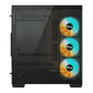 Case|GIGABYTE|GB-C500P ST|MidiTower|Case product features Transparent panel|ATX|MicroATX|MiniITX|Colour Black|GB-C500PST