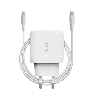 MOBILE CHARGER WALL MAXO 65W/USB-C WHITE 25139 TRUST