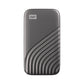 External SSD|WESTERN DIGITAL|My Passport|2TB|USB-C|Write speed 1000 MBytes/sec|Read speed 1050 MBytes/sec|WDBAGF0020BGY-WESN