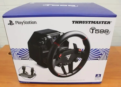 SALE OUT. | Thrustmaster Steering Wheel | T598 | REFURBISHED, WITHOUT MANUALS | Black