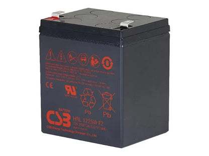 CSB Battery Battery 12V 6Ah 25W Pb F2 | HRL1225W