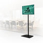 B-TECH AV UNIVERSAL FLAT SCREEN FLOOR STAND (VESA 200 X 200) - 1.8M Ø50MM POLE