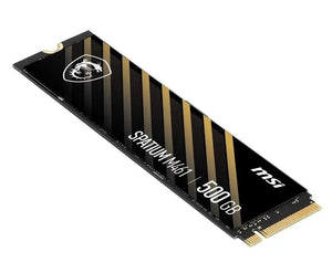 SSD|MSI|SPATIUM M461| 500 GB|M.2|PCI Express 4.0|NVMe Yes|Write speed 1700 MB/s|Read speed 4700 MB/s|MTBF 1500000 h|110xTBW rating|Box|S78-440K260-P83