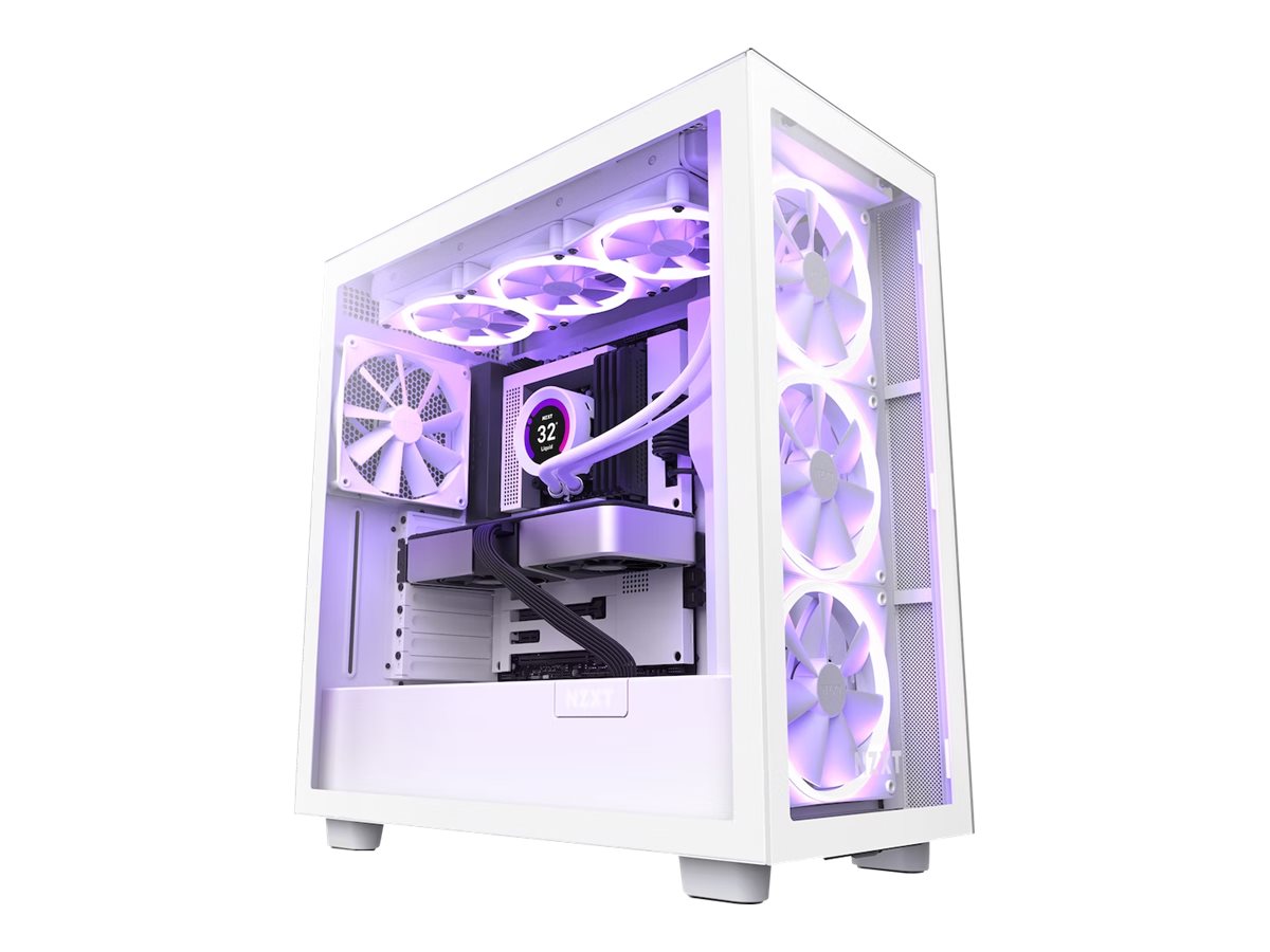 NZXT PC case H7 Elite RGB white