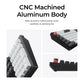 Keychron Q6 HE - US Layout - Gateron Magnetic Nebula - Carbon Black Wireless Keyboard