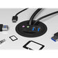 ICY BOX IB-HUB1404A Desk Hub 2x USB 3.0