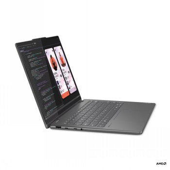 LENOVO YOGA 7 2IN1 RYZEN 7 8840HS/14" WUXGA (1920X1200) OLED 400NITS GLOSSY / ANTI-FINGERPRINT, 100% DCI-P3, 60HZ, DOLBY® VISION®/16GB/1TB SSD/AMD RADEON™ 780M GRAPHICS/W11H/ENG (STORM GREY)