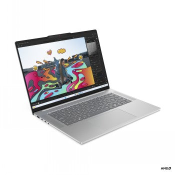 LENOVO IDEAPAD SLIM 5 RYZEN 5 7535HS/15.1" WQXGA (2560X1600) OLED 500NITS GLOSSY, 100% DCI-P3, DISPLAYHDR™ TRUE BLACK 600, 165HZ/16GB/512GB SSD/W11H/ENG (CLOUD GREY)