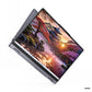 LENOVO IDEAPAD 5 2IN1 RYZEN AI 5 340/16" WUXGA (1920X1200) IPS 300NITS GLOSSY, 45% NTSC, 60HZ, TÜV LOW BLUE LIGHT, GLASS, TOUCH/16GB/512GB SSD/COPILOT+PC/MICROSD READER/W11H/ENG (LUNA GREY)