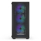 Case|ENDORFY|Ventum 200 ARGB|MidiTower|Case product features Transparent panel|Not included|ATX|MicroATX|MiniITX|Colour Black|EY2A014