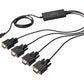 DIGITUS USB 2.0 to RS232x4 Cable 1.5M