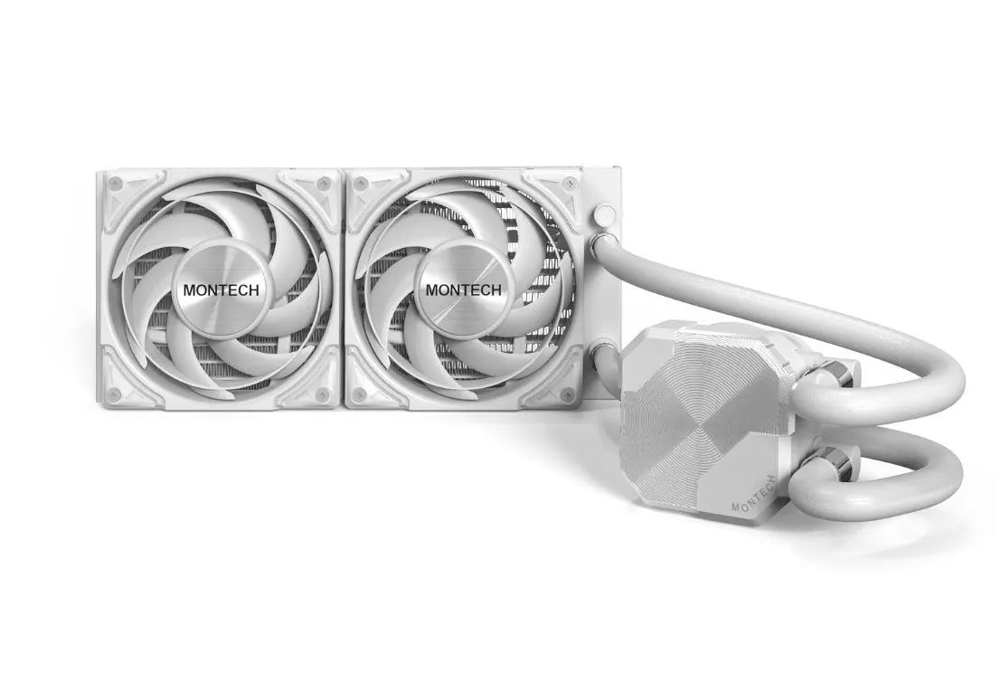 CPU COOLER MULTI SOCKET WHITE/HYPERFLOW SILENT240(W) MONTECH