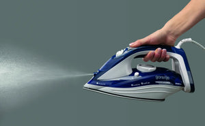 Gorenje | Steam Iron | SIH2600BLC | Steam Iron | 2600 W | Water tank capacity 350 ml | Continuous steam 30 g/min | Steam boost performance 95 g/min | Blue/White