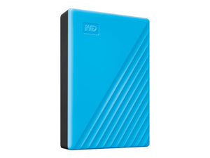 WD My Passport 4TB portable HDD Blue