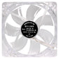 CASE FAN 120MM TRANSP 3PIN+4P/RED 12V XF046 XILENCE